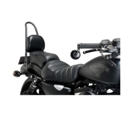 CUSTOM ACCES SPEED BACKREST HARLEY D. SPORTSTER 1200 IRON 18-20 BLACK