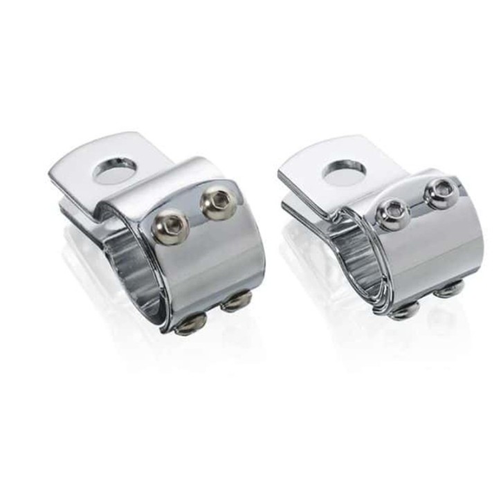 CUSTOM ACCES STAINLESS STEEL COLOR CLAMPS - COD. BD0001J