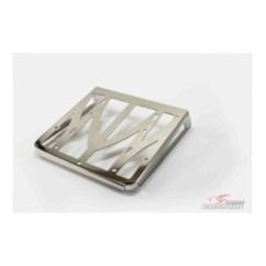 CUSTOM ACCES STAINLESS STEEL LUGGAGE RACK PLATE REMOVABLE SISSYBAR BACKREST