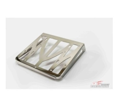 CUSTOM ACCES STAINLESS STEEL LUGGAGE RACK PLATE REMOVABLE SISSYBAR BACKREST