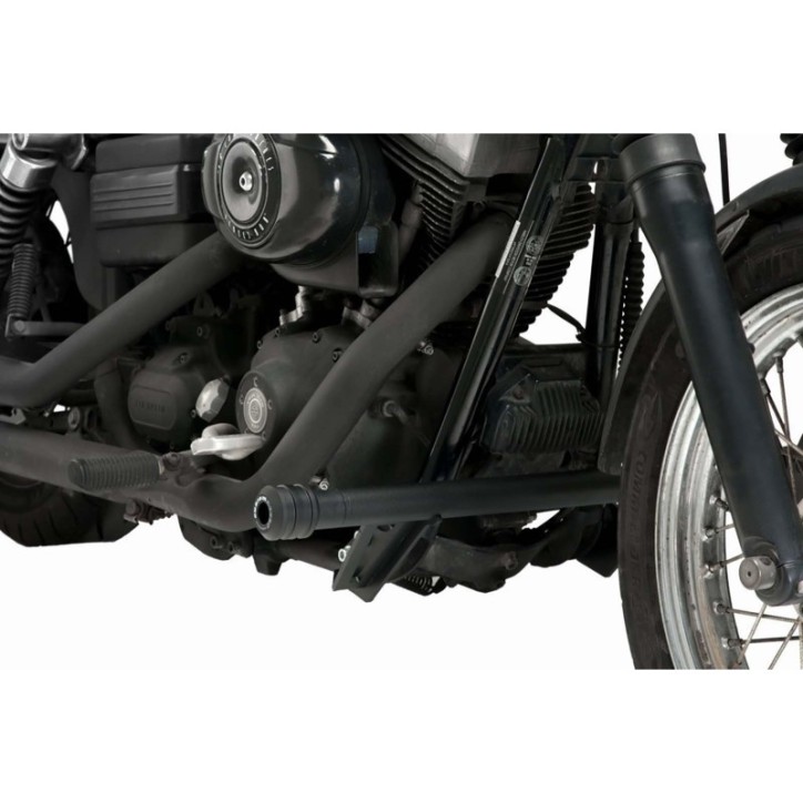 PUIG TAMPONI PARATELAIO MOD. OPIE HARLEY D. DYNA SUPER GLIDE FXD 95-10 NERO