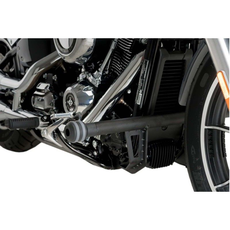 puig tamponi paratelaio mod opie per harley d softail low rider s fxlrs 20 24 nero