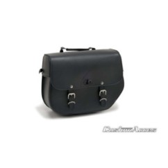 CUSTOM ACCES BORSA LATERALE SINISTRA MODELLO SANT LOUIS CON BASE METALLICA COLORE NERO