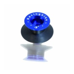 SUPPORT DE RACINGBIKE SOUTIENS DARK VIS SERIES M8 COULEUR BLEU - COD. P080DKA - EN OFFRE - MatiEre : aluminium anodisE