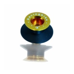 RACINGBIKE STAND SUPPORTS DARK SERIES M8 SCREWS GOLD COLOR - COD. P080DKO - OFFER - Material: anodized aluminium