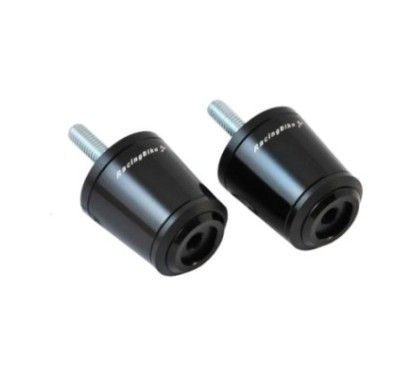 Mancuernas universales negras racingbike cod c020n, material ergal anodizado, se venden por pares.