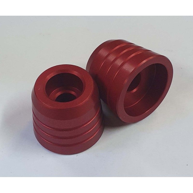 racingbike bilancieri per kawasaki rosso cod c050r materiale ergal anodizzato venduti a coppia offerta