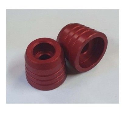racingbike bilancieri per kawasaki rosso cod c050r materiale ergal anodizzato venduti a coppia offerta