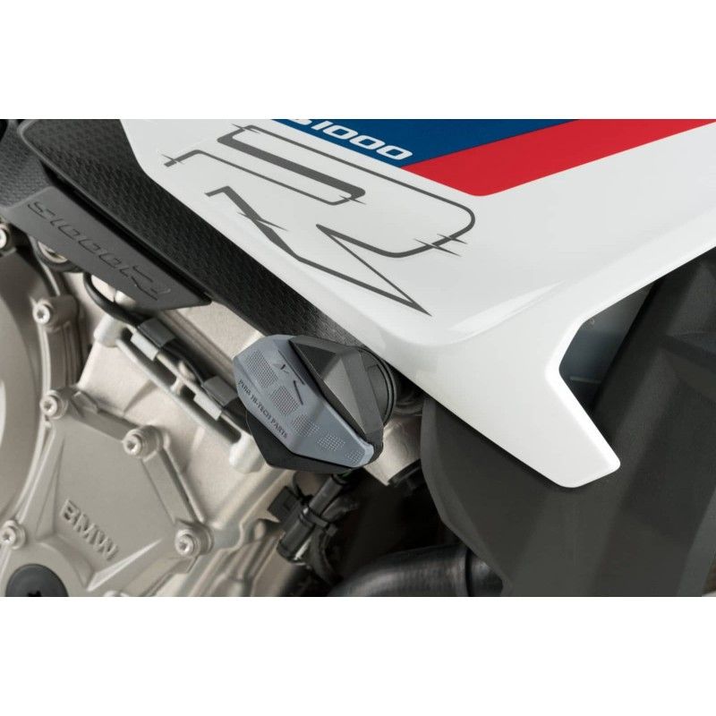 Protections de cadre Puig Mod R19 pour BMW S1000 R 17-20 Noir