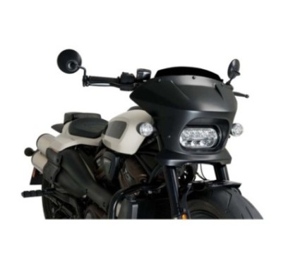 CUBIERTA SEMICARENADA PUIG FURY SPORT HARLEY D.SPORTSTER S RH1250S 21-24 NEGRO-21325N