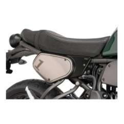 CARBONE LATERAL ARRIERE PUIG YAMAHA XSR700 XTRIBUTE 19-20 LOOK CARBONE