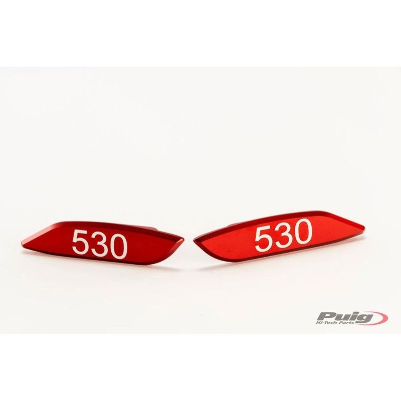 Puig Spiegellochkappe fur Yamaha T-Max 530 12 16 rot
