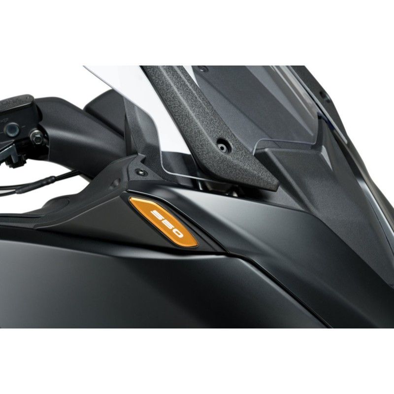 Cache-retroviseur Puig pour Yamaha T-Max 560 Max Tech 2020/21, couleur or