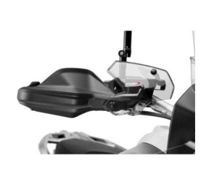 puig deflector semi-handlebar for bmw r1250 gs 18 24 light smoke