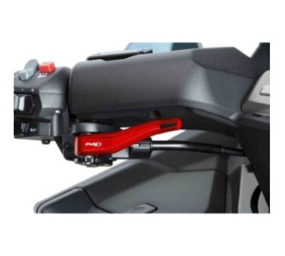 PUIG LEVIER FREIN DE STATIONNEMENT KYMCO AK550 17-22 ROUGE