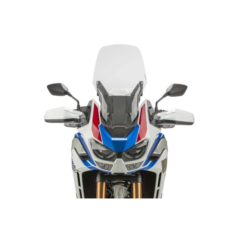 puig spoiler additional windshield for honda africa twin adventure sports 20 23 dark smoke