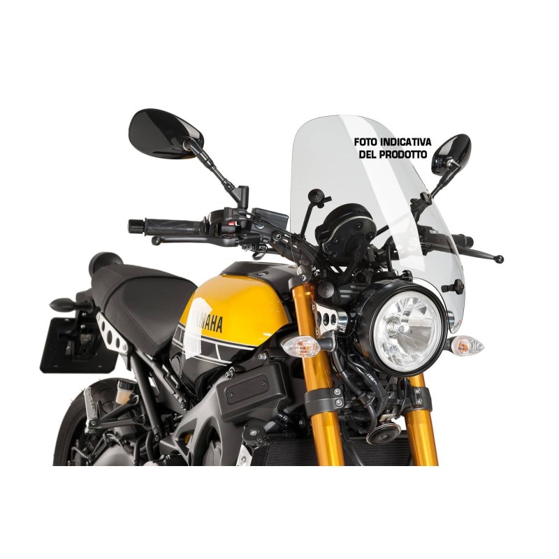 Pare-brise personnalise Puig pour Triumph Bonneville SE 01-15 transparent
