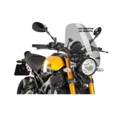 Pare-brise personnalise Puig pour Triumph Thruxton 04-15, fume clair