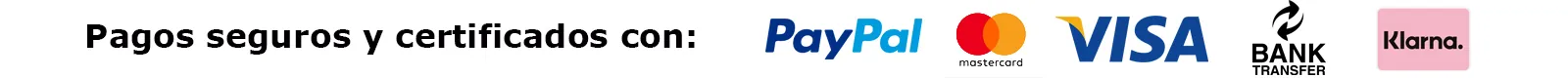 Pagos seguros y certificados con