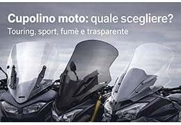 Motorcycle windscreen: which one to choose? Complete guide touring, sport, tinted and clear